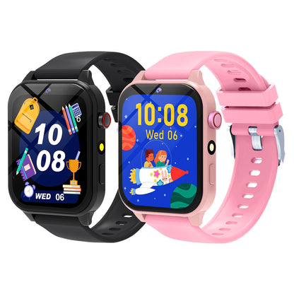 2025 New Smart Watch For Children HD Touch Screen Camera 18 Games Sleep Monitoring Alarm Clock Calculator Birthday Gift Boy Girl