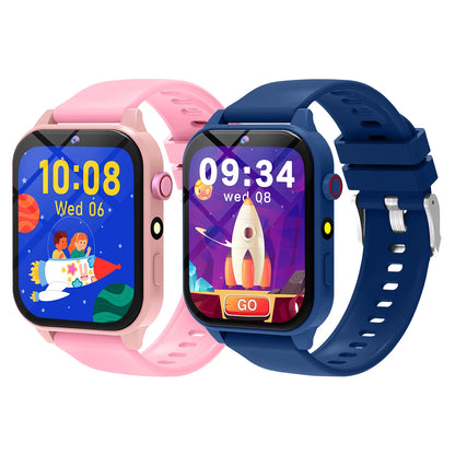 2025 New Smart Watch For Children HD Touch Screen Camera 18 Games Sleep Monitoring Alarm Clock Calculator Birthday Gift Boy Girl