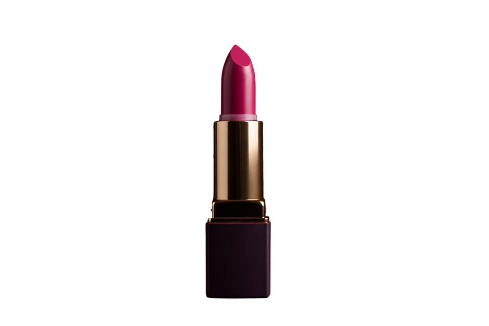 Real Lipstick on Dark Background